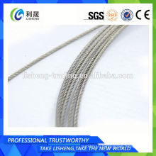 Wire Rope For Industrial Rigging 6x7 6x19